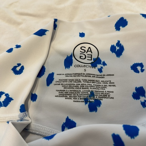 Sage biker shorts cheetah print - Picture 3 of 5